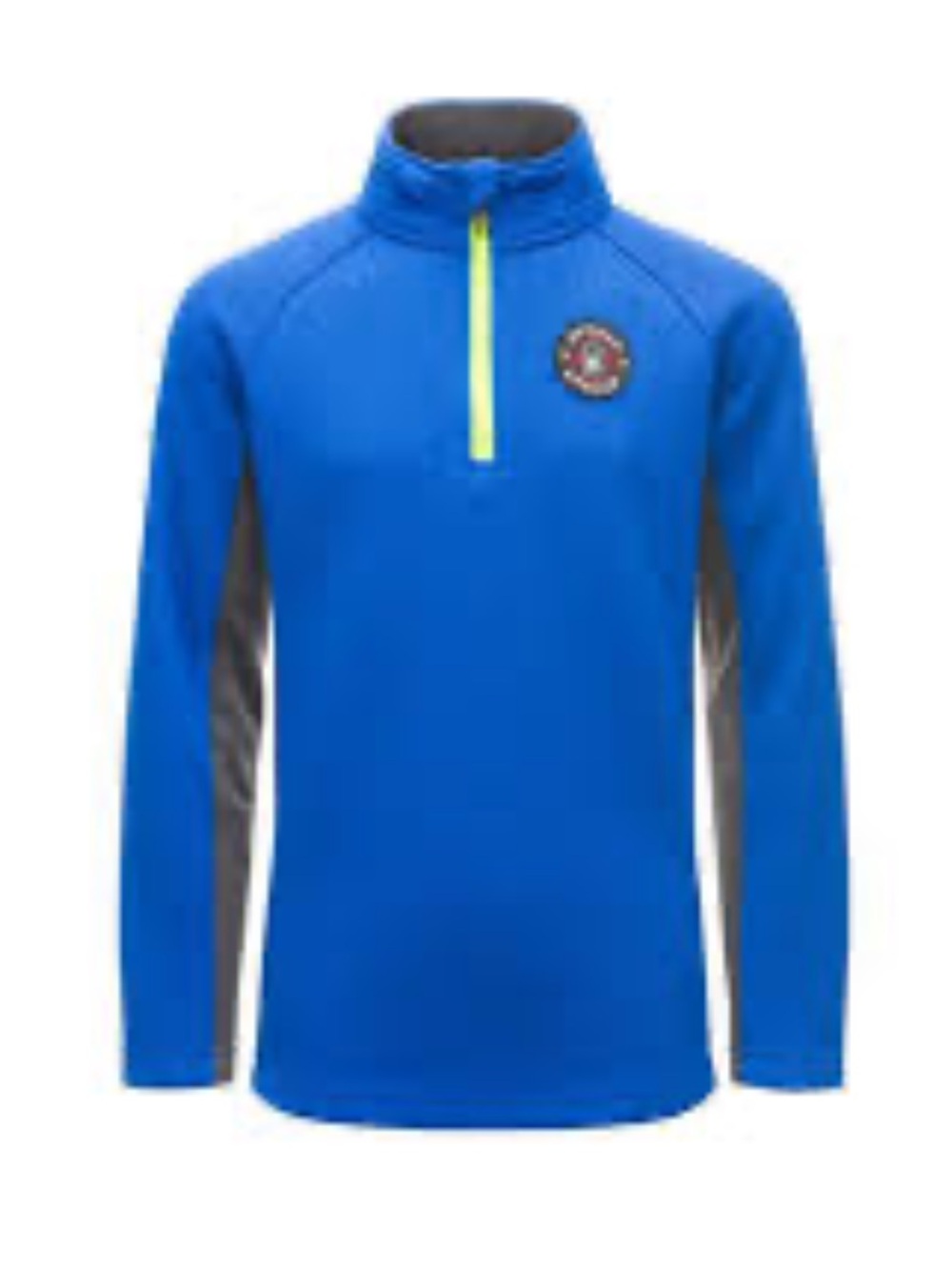 Spyder bandit blue half zip kids jacket size XL